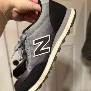 New Balance 501 Women’s vintage looking Black and Gray Sneakers